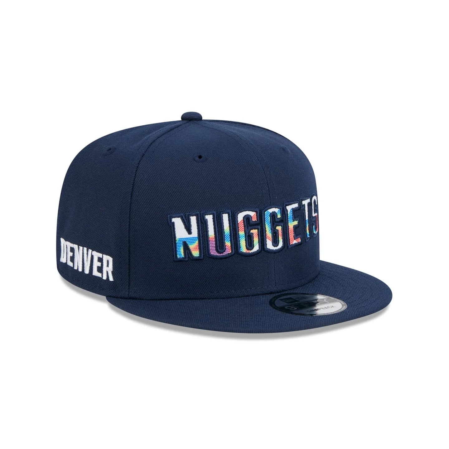 Denver Nuggets Hat - NBA 2024-2025 City Edition Alternate Navy 9Fifty Snapback Cap - New Era